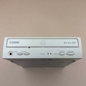 Vintage Comp4432 Internal CD-RW Drive 4x4x32 Beige Bezel February 2000 Retro PC